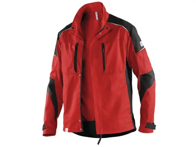 Jacke XXL mittelrot-schwarz ACTIVIQ Direktkauf