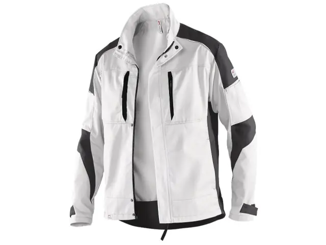 Jacke 4XL weiß-anthrazit ACTIVIQ Garantierte Lieferung