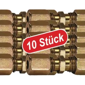 (10 Stk) Gerade Verschraubung M18 x 1,5 / 12L Sale