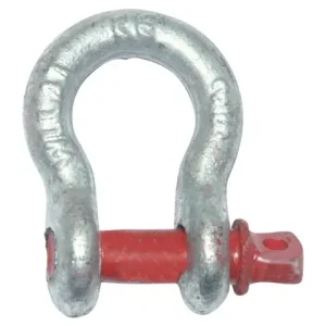 Schäkel geschweift 22,2mm Tragfähigkeit 4,75t Abverkauf
