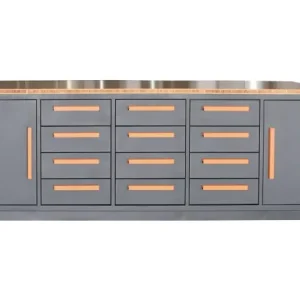 Werkbankschrank 285 x 67 x 90 cm Billig