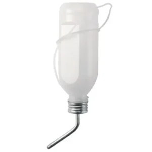 Preisknaller Trinkflasche f.Kaninchen 500ml Kunststoff mit Aluröhrchen