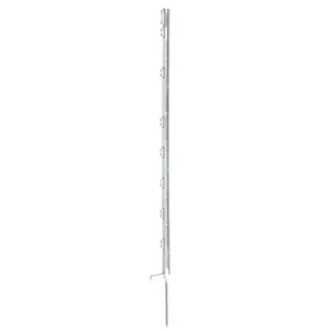 (5 Stk) ECO Weidezaunpfahl 105cm weiß Sonderaktion