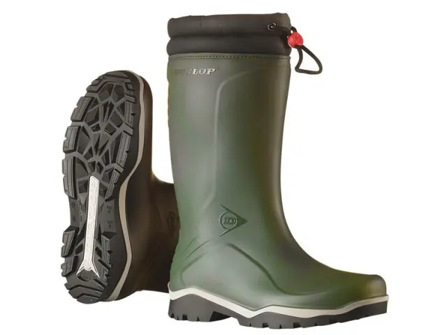 Schnäppchen Dunlop Blizzard Gr. 37 PVC Winterboot, dunkelgrün