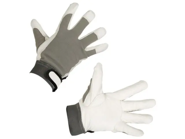 Lederhandschuhe Gr.8 mit Klettverschluss Knallerangebot