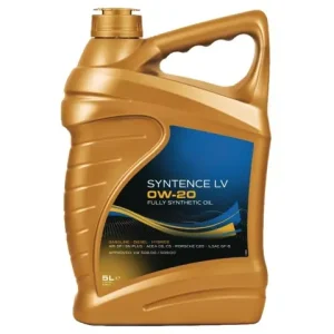 Neu Motoröl Syntence LV 0W-20 5 Liter