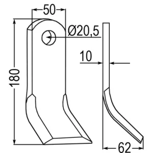 Neue Kollektion Y-Messer zu Maschio/Zappator