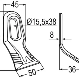 Y-Messer Universal zu Kuhn Sonderaktion