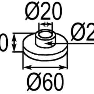 Innenbuchse zu Gilbers 	800-010, 	800010 Neu Im Sortiment