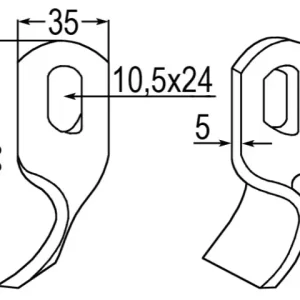 Top-Preis Gedrehtes Messer zu Epoke/Agria/Fischer/Hansa/T