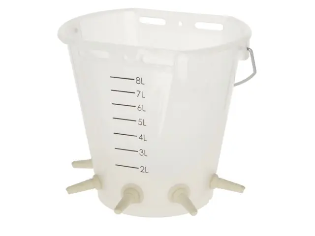 Mega-Angebot Lammeimer weiß transparent mit 5 Little Softy Saugern