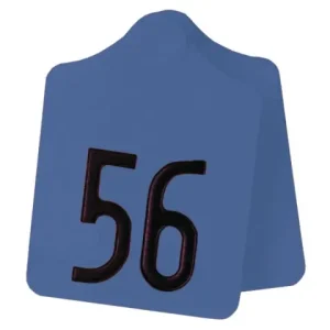 PrimaFlex-Ohrmarken Gr.2 blau 51-75 (61x45mm) Sonderaktion