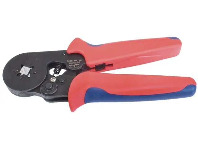 Heißes Angebot Crimpzange mit Vierkantklemmprofil 0,25-10,0mm²