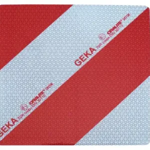 Sofort Bestellen Warntafel re. 282x282 reflektierend beidseitig ECE 70.01