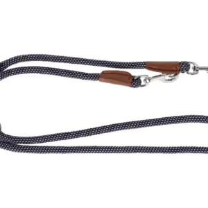 Führleine Phoenix, blau/braun 200 cm x 14 mm Garantierte Lieferung