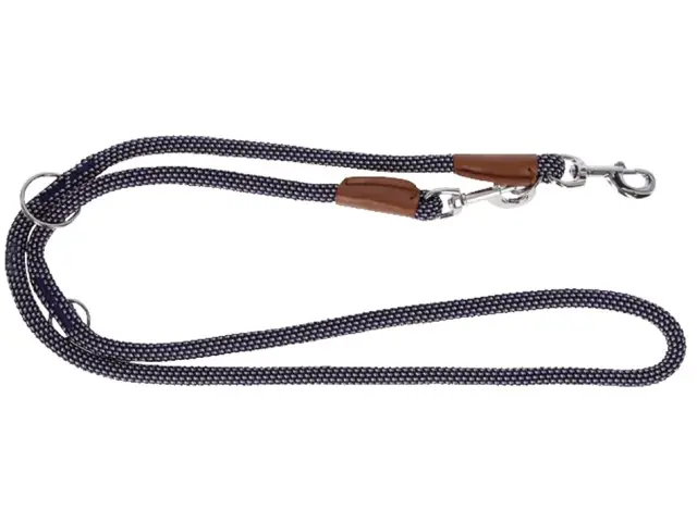 Führleine Phoenix, blau/braun 200 cm x 14 mm Garantierte Lieferung