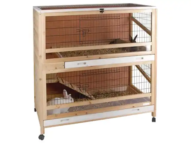 Aktuell Kleintierkäfig Indoor Deluxe 115x60x118 cm