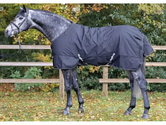 Meistverkauft RugBe IceProtect Winterdecke 200 gr. schwarz 145 cm