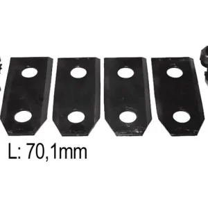 Super-Preis Messerklingensatz z. Brill 70,1mm 78964, 4099, 11353, E78964