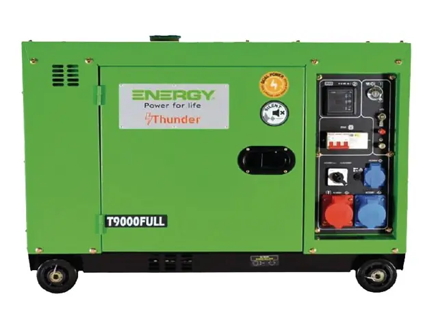 Geprüft Notstromaggregat Energy Diesel Thunder 7,2KW
