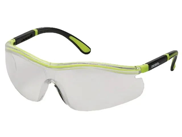 Schutzbrille Neon klar CE Online Kaufen