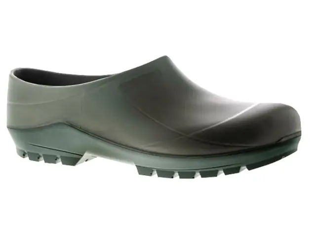 Clogs Gr 47 - Comfort PU-System olivgrün Preis Gesenkt
