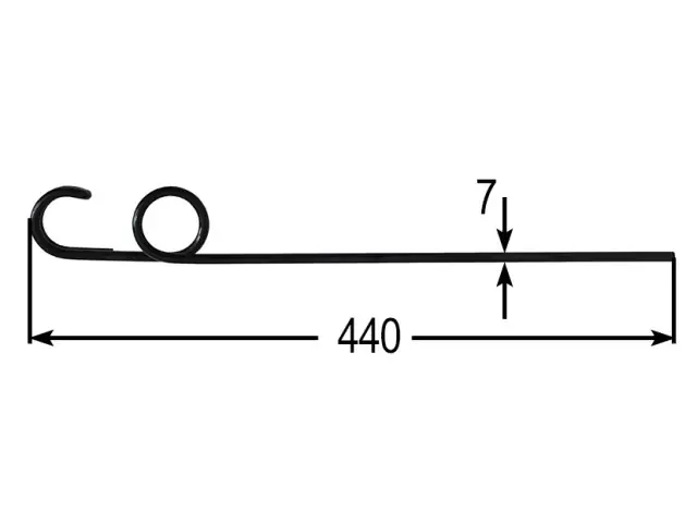 Top-Seller Streichzinke zu Einböck 7mm 15133