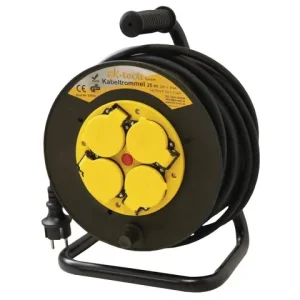 Kabeltrommel 220V 3G 1.5mm-Gummikabel 40M, IP44 Markenware