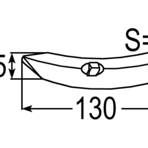 Saisonangebot Schare für Spurlockererzinken 35 mm