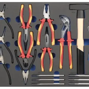 Modul VDE-Zangen, Hammer, Splintentreiber 17-teilig Schneller Versand