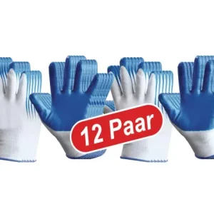 (12 Paar) Handschuhe Gr.9 blau Kracherpreis