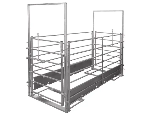 Bestpreis Wiegekäfig zu Tierwaage 200x78x162cm bis 250kg