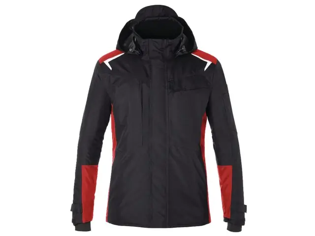 Preis Gesenkt Kübler Hardshelljacke schwarz mittelrot M