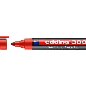 Edding 300 Permanentmarker rot Geprüft