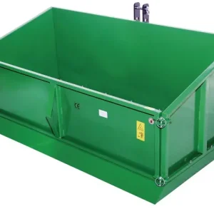 Bestpreis Heckcontainer hydraulisch kippbar 2,0 m - 3-Punkt-Anbau KAT 1 und KAT 2