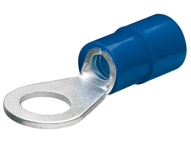 Markenprodukt Kabelschuh/Ringform isoliert blau (100x) 97 99 176