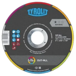 Neu Trennscheibe CUT-ALL 115 x1,6mm gerade Tyrolit