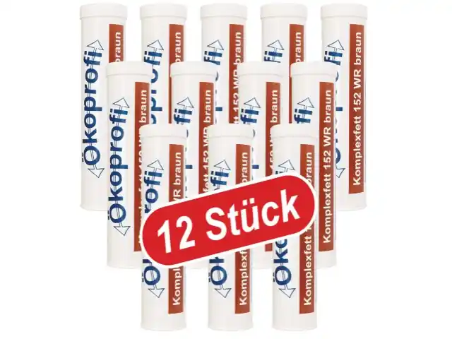 Sonderangebot (12 Stk) Komplexfett 152 - WR braun - Patrone 400 g