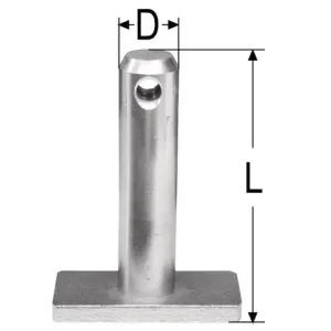 Bolzen L= 105mm für Hubstrebe 80673, 92529 92429 80673 Preiswert