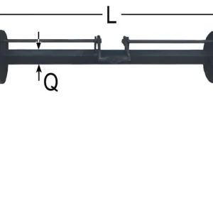 BPW Bremsachse GS 9010 SP 1850mm 110 VKT. (GM 260mm) Markenware
