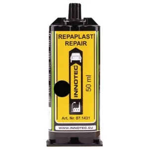 Zertifiziert Innotec 2K-Kunststoffkleber Repaplast Repair Schwarz (0000) 50 ml