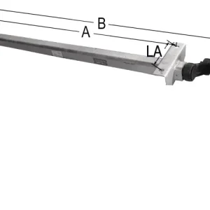 Finale Aktion Achse PKW Anh. KNOTT 1350 mm ungebr. 750 kg (100X4) 6A2036.018, 6A2036018