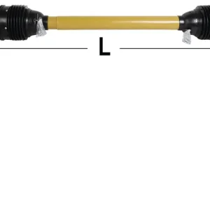 Geprüft Doppel-Weitwinkelge. A8/Ö2580 mit Nockenkupplung 1 3/4 6Z 1175Nm, L= 1410mm +1 3/8 6Z Sternprofil beschichtet