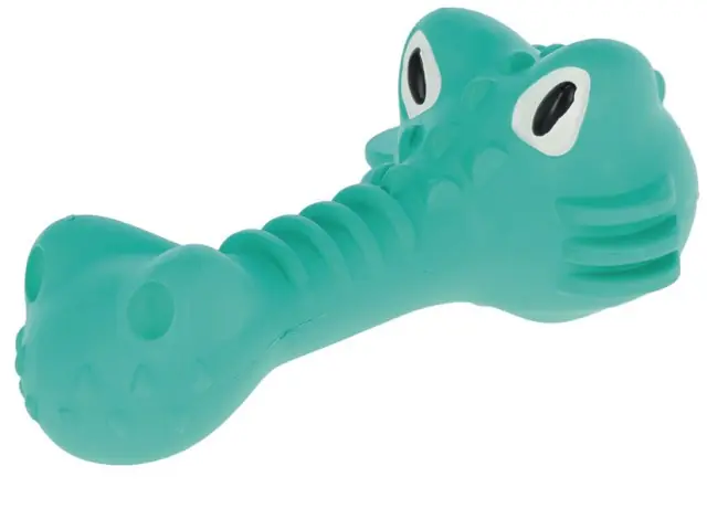 Neuheit Kroko ToyFastic, 18x9x7cm, türkis