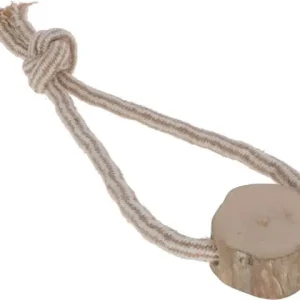 Wurfspielzeug S, Jute/Baum- wolle, mit Kaffeeholz, 27cm Jetzt Kaufen