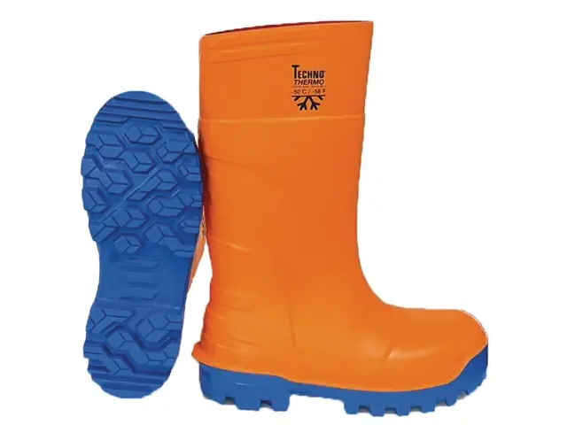 Neu Im Sortiment PU-Stiefel Techno-Thermo Gr. 39 orange S5