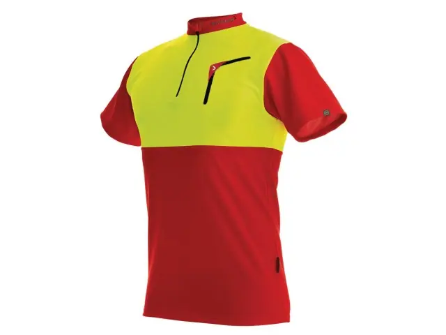 Günstig Pfanner Zipp Neck Shirt Kurzarm Gr. 3XL