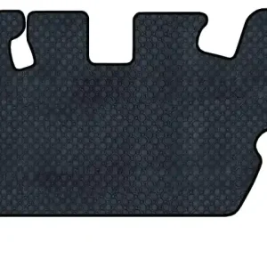 Top-Seller Gummimatte Octagon schwarz passend zu Kubota Minibagger KX057-4 2009-2020