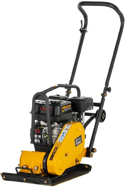 Lumag Benzin-Rüttelplatte RP 700 PRO inkl. Gummimatte und Fahrwerk Direkt Vom Hersteller