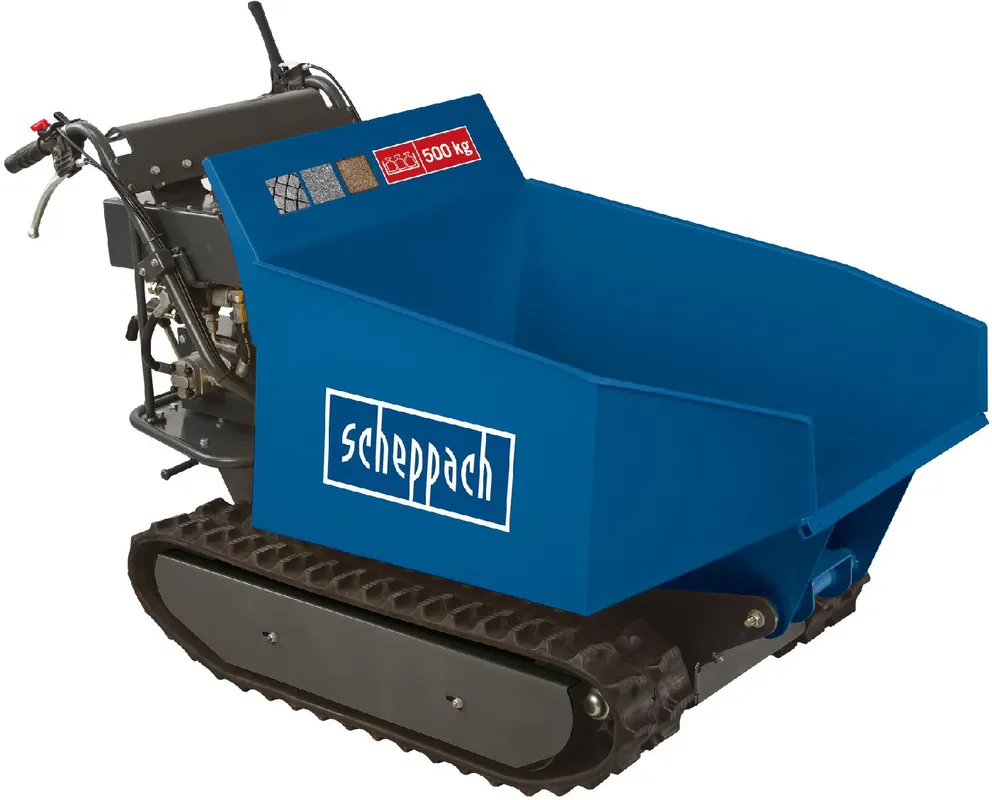 Scheppach Motorisierter Mini Raupendumper DP 5000 Meistverkauft